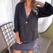 Spring New Artistic Large Size Loose Solid Color Button Suit Collar Cotton And Linen Small Suit Suit Jacket Women_ecoleips.com