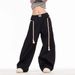 Women's Clothing Trendy Retro Sports Pants Women's Wide Leg Scimitar Pants Spring And Autumn New Loose Casual Sweatpants Straight Mopping Pants_ecoleips.com