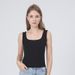 2025 Autumn New Pure Cotton Women's Tank Top Without Chest Pads, Suitable For Outerwear Or Layering, Slim Fit, Short_ecoleips.com
