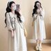 Real Shot In Stock~ Autumn New Fashion Gentle Korean Style Sweet Age-Reducing Slimming Versatile Maternity Set_ecoleips.com