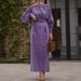 Elegant French Style Women's Clothing Set Long Sleeved Solid Color Shirt And Long Skirt_ecoleips.com