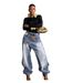 Women's Clothing Women's Denim Jeans Cross-Over Design Deconstructed Layered Washed For Formal & Casual For Women_ecoleips.com
