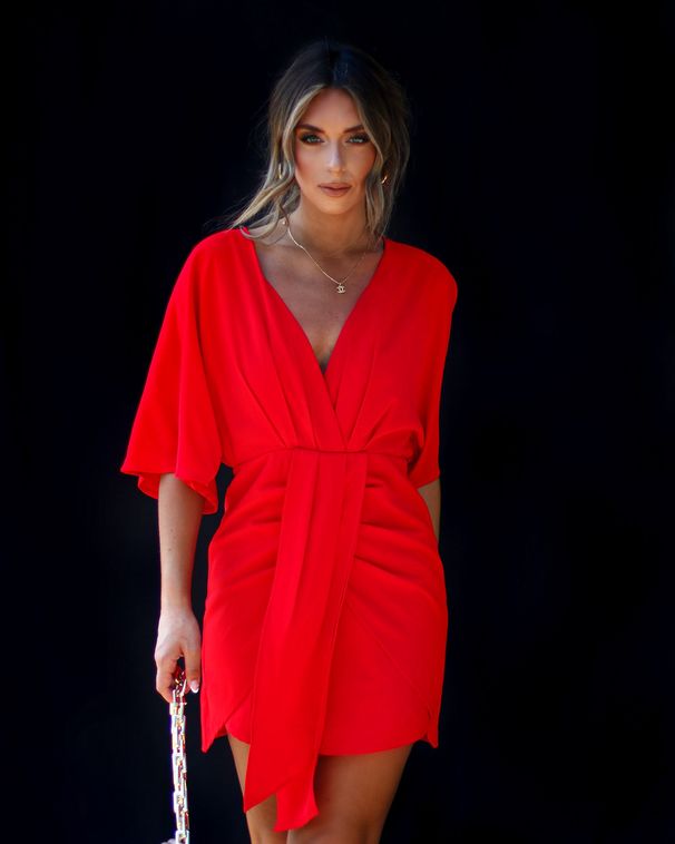 European And American Cross-border Women's Clothing 2025 Summer New Solid Color Elegant Irregular Slim-fit Dress_ecoleips.com