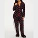Women's Clothing Spring Casual Printed Home Long Sleeved Trousers Single Breasted Suit_ecoleips.com