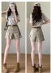 Apricot Colored Workwear, Denim Shorts, Women's Summer Thin Design, 2026 New High Waisted Slimming, Internet Famous Spicy Girl Fashion Hot Pants_ecoleips.com