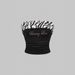 Slim Fit Sexy Hot Girl Y2K Letter Rhinestone Leopard Print Crop Top Women's Tube Vest European American Style_ecoleips.com