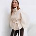 Elegant High-Neck Belted Wool Coat For Women - Slim Fit, Pure Color, Versatile Outerwear For Fall & Winter_ecoleips.com