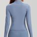 Lulu Yoga Jacket For Women, Stand-up Collar, Zipper, Quick-dry, Running And Fitness Wear, Slim-fit, Long-sleeved,_ecoleips.com