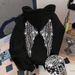 Rhinestone Wings Long Sleeved Pullover Sweatshirt Hoodie For Men And Women_ecoleips.com