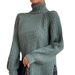 "Women's Soft Turtleneck Sweater Long Sleeve Pullover Comfortable Winter Knitwear Casual Elegant Loose Fit"_ecoleips.com