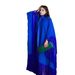 Elegant Muslim Kaftan Dress With Batwing Sleeves & Fringe Detail – Modest Party Maxi Dress Loose Fit Long Sleeve Abaya, Boho Chic Evening Gown_ecoleips.com