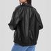 Trendy High-End Women's Leather Jacket Loose Fit Spring Autumn 2025 Style European American Fashion Brand_ecoleips.com