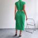 Women's Style Two Piece Skirt Set Sleeveless Fitted Top Sexy Summer Outfit With Side Slit_ecoleips.com