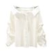 Women's Clothing One Shoulder Tops For Women Early Autumn New Design Niche Shirts Stylish And Careful Collarbone Revealing Shirts_ecoleips.com