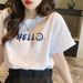 1pcs Summer Pure Cotton T-shirt Women's Basic Fashion Tee Solid Ladys Short Sleeve Loose Tops Females Large Size Printed Tshirts_ecoleips.com
