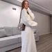 Oversized Knit Sweater Dress – Long Sleeve Round Neck Tunic For Women (S-Xxl) Seasonless Versatility_ecoleips.com