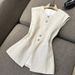 Women's Clothing Summer New Style Fashionable Versatile Slim Fit Design Vest Trend_ecoleips.com