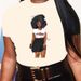 Summer European And American Cross-border Foreign Trade Plus-size T-shirt, Round-neck Casual Loose-fitting Short-sleeve_ecoleips.com
