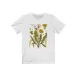 Dandelion Botanical Graphic Tshirt Hiking Shirt Botanical Print Shirt Short Sleeve Cotton Oversized Tee Women Clothing Harajuku_ecoleips.com