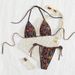 Women's Digital Printed Tie-Up Halter Neck Bikini Two-Piece Swimsuit European American Style Cross Border Foreign Trade New 2026_ecoleips.com