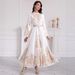 Women's Clothing Fashion Elegant Women's New Gold Stamped Muslim Arab Dress Middle East Dubai Robe_ecoleips.com
