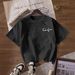 Women's Oversized Graphic T-Shirt - Soft Milk Silk Streetwear Tee With Print (Multiple Colors) Oversized Straight_ecoleips.com