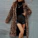 Luxury Leopard Print Trench Coat – Oversized Longline Faux Fur Jacket For Women (S-XXL)_ecoleips.com