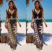 Women's Clothing New Bikini Printed One Piece Swimsuit Wrap Skirt Three Piece Suit Female_ecoleips.com