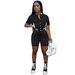 Women's Clothing Fashion Casual Baseball Jacket Cardigan Two Piece Suit_ecoleips.com