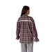 2026 Plaid Shirt Women's Retro Loose Outer With Medium And Long American Shirt Street Woman_ecoleips.com