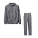 Trendy Streetwear Two-Piece Set - Long Sleeve Top & Pants For Women | Comfortable & Stylish Fall Winter Outfit_ecoleips.com