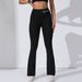 Women's Clothing High-Waisted Flared Yoga Pants For Women Tummy Control Hip Lifting European American Style Fitness Sportswear_ecoleips.com