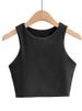 2024 Summer Fashion Women Sexy Slim Tops O-neck Sleeveless Double Nylon Ladies Good Quality Tank Tops 6 Colors_ecoleips.com
