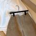 Highly Recommended! Fashionable Casual, High-quality Old Money Style~khaki Linen High-waisted Slimming And_ecoleips.com