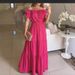 Women's Clothing Summer New Women's Fashion One Shoulder Short Sleeved Swing Long Dress_ecoleips.com