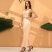 Women's Multi-Way Wrap V-Neck Wide Leg Jumpsuit, Sleeveless Tie Waist Casual Formal Romper_ecoleips.com