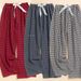 2025 Simple Cotton Viscose Pajamas Pants For Women's Roomwear Plaid Printed Household Pants Spring And Summer Womans Pj Pants_ecoleips.com