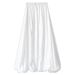 Women's Clothing Blue Streamer Bud Skirt Summer New High Waist A Line Slim Streamer Gauze Skirt Hepburn Style Skirt_ecoleips.com
