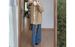 girl Girl Cool And Stylish Workwear Style Lapel Collar Parka For Women Winter Mid-Length Loose Thickened Warm Cotton Jacket_ecoleips.com