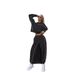 Street Women's Fashion Long Sleeve Line Sweater Pants Sports Suit Casual Two-piece Women's_ecoleips.com