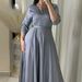 Women’s Clothing Muslim Forged Dress Dress Hot Diamond Style Evening Gown_ecoleips.com