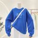autumn Sweatshirt For Women, Thin Style, Korean Version, Loose Fit, Casual Boyfriend Top, Versatile,_ecoleips.com