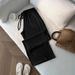 Aria Basics 2025 Spring Summer Autumn European And American Cross-Border New Fashion Women's Elegant Versatile Elastic Casual_ecoleips.com