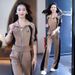 European-style Casual Sportswear For Women, 2024 Spring Autumn New Trendy Age-reducing Cardigan Sweatshirt And Long_ecoleips.com
