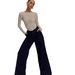 Women's Loose Fit Wide Leg Jeans Casual Fashion Cotton Denim Spring/Autumn Regular Size_ecoleips.com