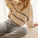 Women's Fashion Knit Sweater – Oversized Round Neck Pullover (Apricot, S-XL, Winter & Autumn Essential)_ecoleips.com