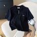 Women's Clothing Polo Collar Chic Sweater T Shirt_ecoleips.com