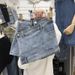 Women's Clothing Design Denim Shorts Women's High Waist Versatile Wide Leg Hot Pants Slim A Line Pants Skirt_ecoleips.com