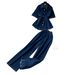 Retro Hot Girl Style Denim Outfit For Women: Summer Drawstring Polo Collar Shirt Top And Elastic Waist Slim Wide-Leg_ecoleips.com