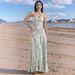 Wind 2023 Summer New Fashionable And Sexy Perspective Seaside Resort Slimming Strap Skirt Floral Dress_ecoleips.com